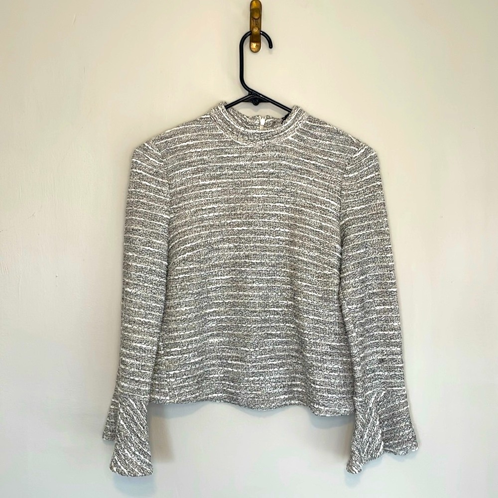 Zara woven top